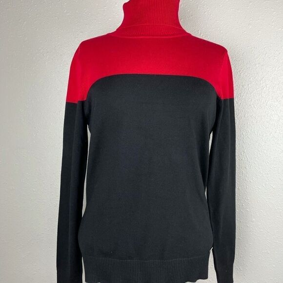 NWOT Calvin Klein Turtleneck Sweater - Picture 3 of 8